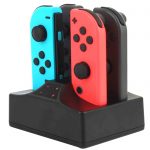 Estacion de carga Joy con para 4 controles Nintendo switch