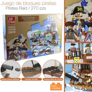 Bloques Para Armar Tipo Lego Invasion Pirata Niño