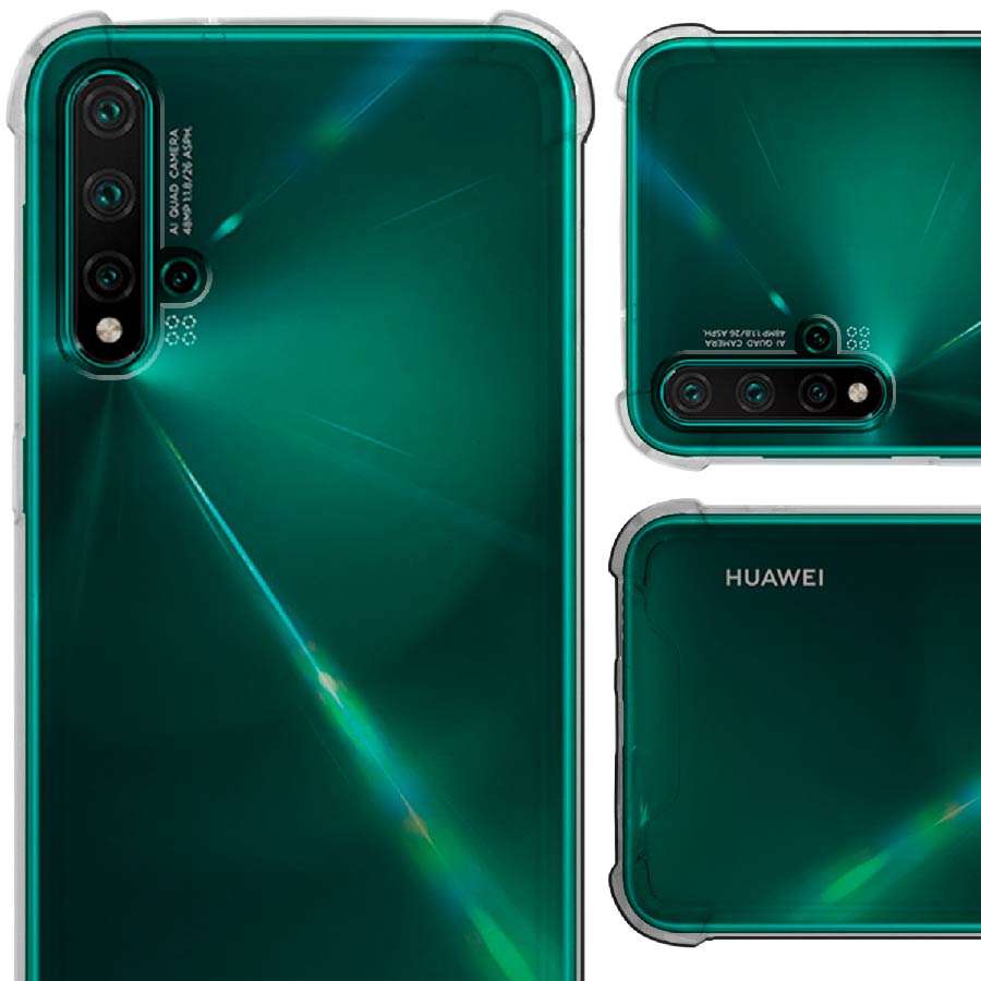 Funda de TPU para Huawei Nova 5T - Menta Verde