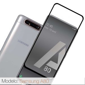 Mica Cristal Templado Curva 5D Samsung Galaxy A80