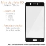 Mica Cristal Templado Curva 5D Motorola One Macro / Moto G8 Play
