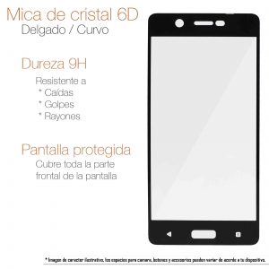 Mica Cristal Templado Curva 5D iPhone 7 / 8