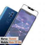 Mica De Cristal 6D Huawei Mate 20 Lite Negro / Nova 3