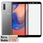Mica De Cristal 6D Samsung A7 2018 A750