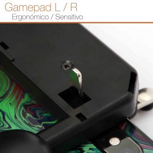 Gamepad W10 con botones L y R Mod 199