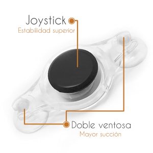 Mini Joystick portable con 2 ventosas