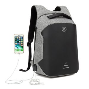 Nasty Backpack Mochila Antirrobo Casual Escolar Impermeable con Puerto USB V1913