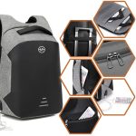 Nasty Backpack Mochila Antirrobo Casual Escolar Impermeable con Puerto USB V1913
