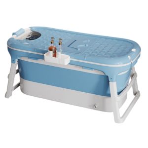 Bañera plegable con cubierta
