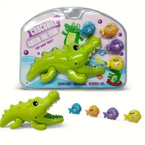 Juego de Agua Para Bañera Interactivo Cocodrilo