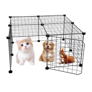 Corral de metal para mascotas 12 paneles